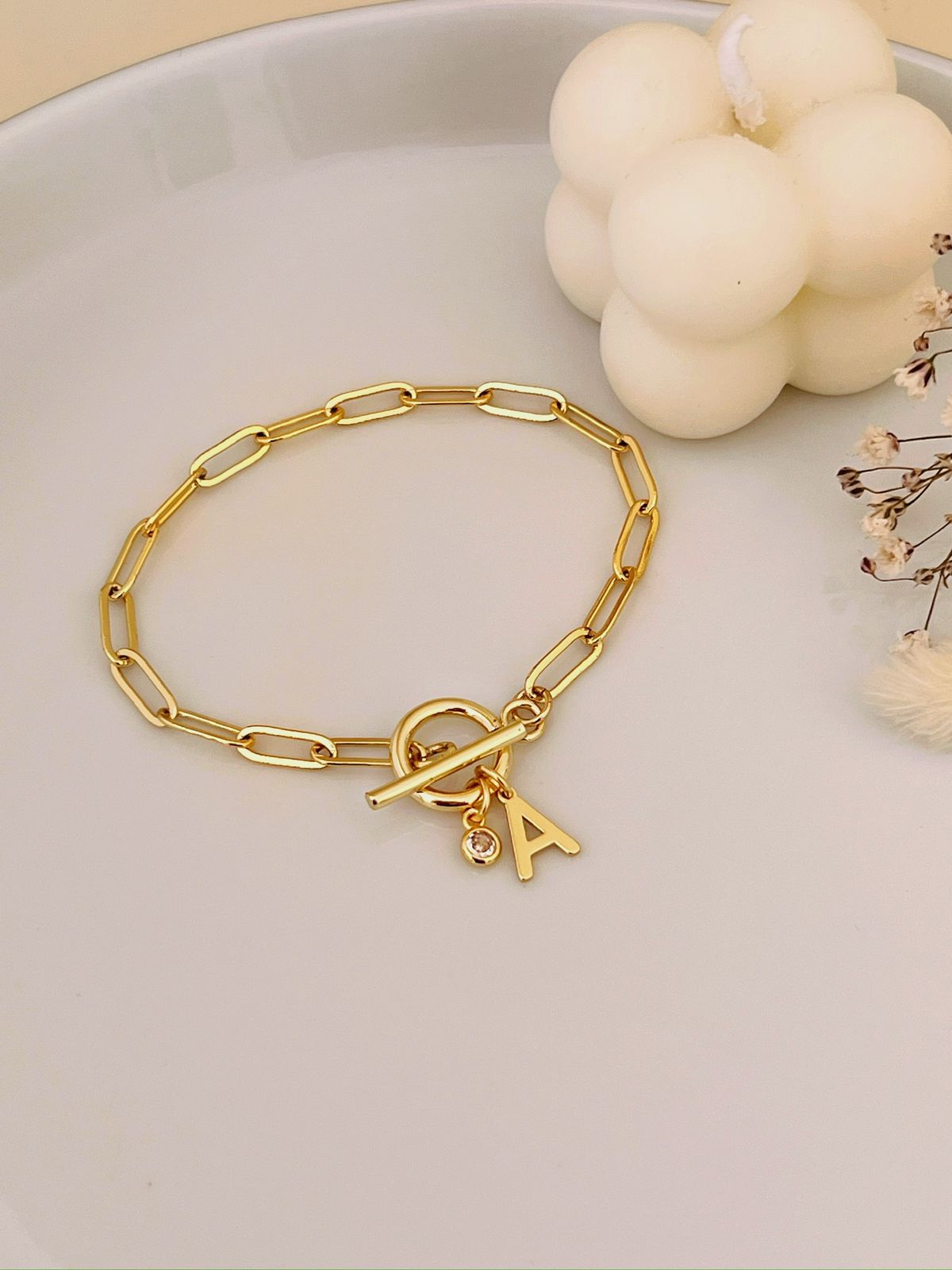 Pulsera Eslabones Clip
