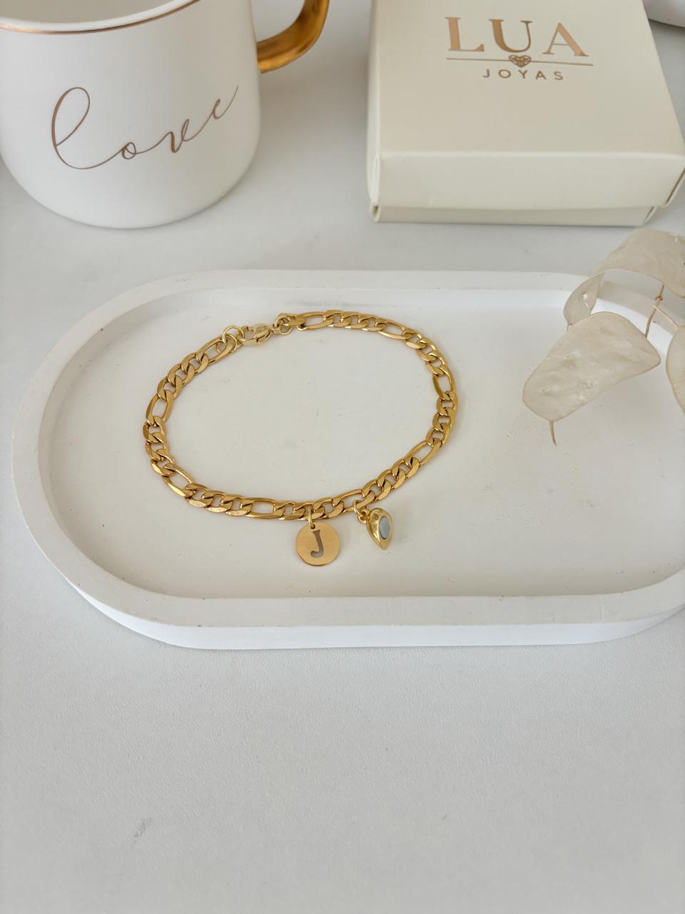 Pulsera Trendy Hombre Dorado