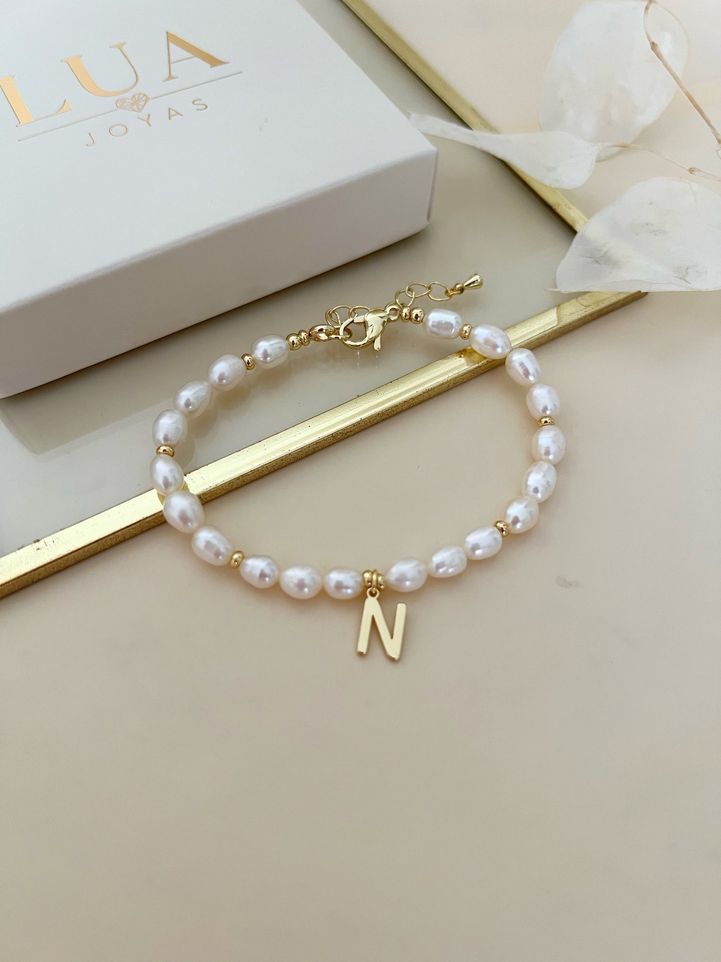 Pulsera Eres Unica - Perlas de Rio
