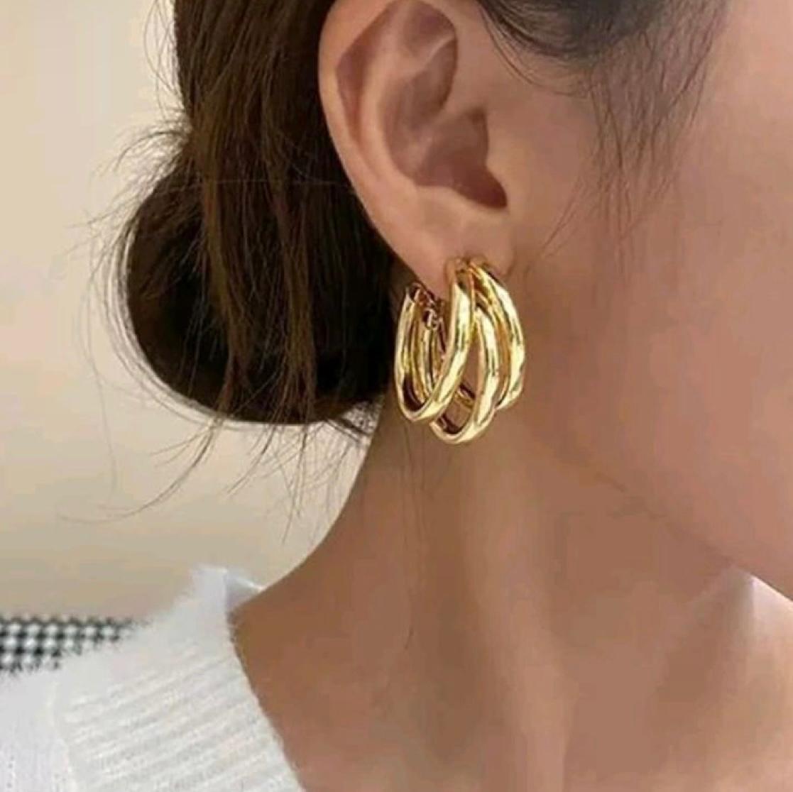 Aretes Triple Trendy