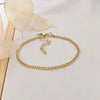 Pulsera Chunky Delgada