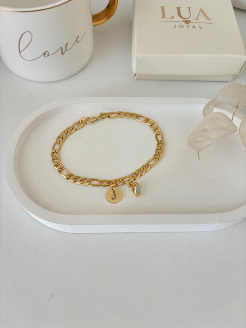 Pulsera Trendy Hombre Dorado